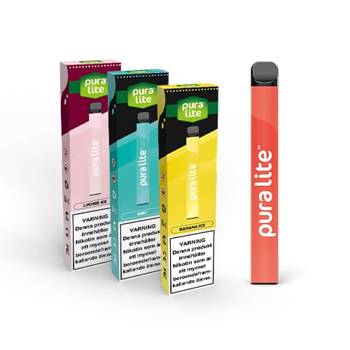 Pura lite engångs vape